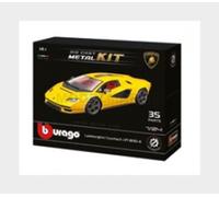 Bburago Maquette Lamborghini Countach – Modèle réduit réaliste 1:24, Licence officielle, 14 ans+