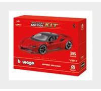 BURAGO 18-26057-KIT Ferrari - SF90 Routier Hybrid 1000hp 2019 - 36 Pièces P