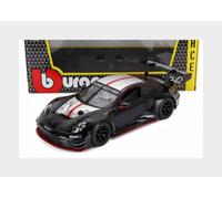 BURAGO 18-28048 Porsche 911 992 GT3 R Racing Base Coupé 2023 Noir - 1/2