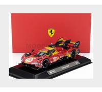 Voiture Bburago Ferrari 499P LMH 2024 Multicolore G