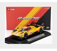 Bburago Ferrari Racing 499P LE MANS HYPERCAR (2024) AF CORSE #83 - Coque rigide de luxe - Échelle 1:43 - Réplique de voiture de course de collection incroyablement détaillée