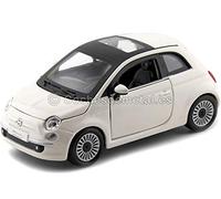 Burago BU22106W Fiat Nuova 500 2007 White 1:24 MODELLINO Die CAST Model