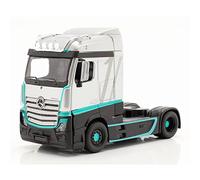 Véhicules Miniatures Die Cast 1/43 Street Fire - Cabine De Camion Mercedes Benz Actros - Gris Et Vert