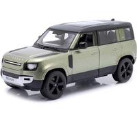 1:24 BURAGO Land Rover New Defender 110 2020 Light Green Met White BU21101G