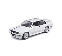 Bburago BMW M3 1988, modèle réduit ,blanc, Maquette de voiture