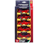 BURAGO Pack 5 voitures Ferrari 1/43eme