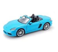 Burago-Porsche 718 Bleu à l'échelle 1:24 (18-21087B) Bleu G