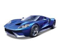 Burago Voiture Ford Gt Bleue Echelle 1/18-Burago Bleu