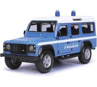 Burago Voiture Land Rover Defender 1:32 avec Livrée Police