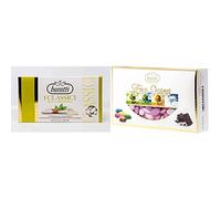 Buratti Confetti Dragées à l'amande Entière Blanches 1 Kg & Dragées au Chocolat Printemps 1 Kg