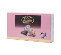 Buratti Confetti Dragées à l'amande Recouverte de Chocolat Tendresses Rose 1 Kg