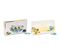 Buratti Confetti Dragées au Chocolat Mer 1 Kg & Dragees au Chocolat Mini Coeur Ombrè Bleues 1 Kg