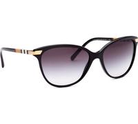Burberry Lunettes de soleil BE4216 30018G Femme Acétate Cat Eye Noir Dégradé gris