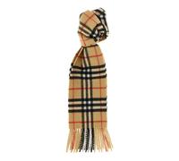 Burberry - All Over Check Print Cashmere Scarf - Homme - Accessoires - Multicolore - Taille: ONE Size