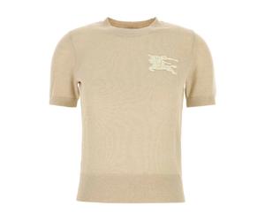 Burberry - Anisa Maille Col Rond - Femme - Pulls - Beige - Taille: 38 FR
