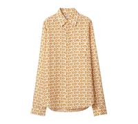 Burberry - B Silk Shirt - Femme - Blouses et Chemises - Beige - Taille: 34 FR