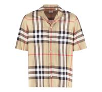 Burberry - Chemise en soie brodée - Homme - Chemises - Multicolore - Taille: S