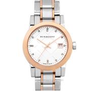 Burberry BU9127 *Brand New* Silver Dial Lady's Watch Genuine FreeS&H