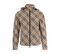 Burberry - Veste à Carreaux Réversible - Homme - Vestes - Beige - Taille: XL