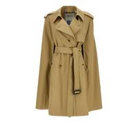 Burberry - Cape croisée Bellemont - Femme - Manteaux - Beige - Taille: 40/42 FR