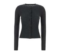 Burberry - Cardigan en Cachemire - Femme - Pulls - Gris - Taille: 40 FR