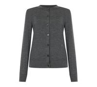 Burberry - Cardigan en laine - Femme - Pulls - Gris - Taille: 40 FR
