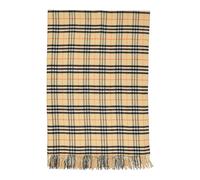 Burberry - Carreaux Laine et Cachemire Couverture - unisex - Accessoires - Beige - Taille: ONE Size