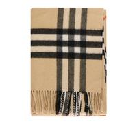 Burberry - Cashmere Check Scarf - unisex - Accessoires - Beige - Taille: ONE Size