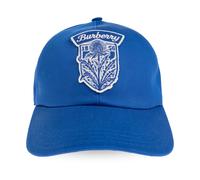 Burberry - Casquette de baseball en gabardine Thistle Shield - Homme - Accessoires - Bleu - Taille: L