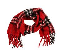 Burberry - Check Alpaca Wool Blend Bouclé Scarf - Femme - Accessoires - Multicolore - Taille: ONE Size