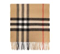 Burberry - Check Cashmere Scarf - unisex - Accessoires - Beige - Taille: ONE Size
