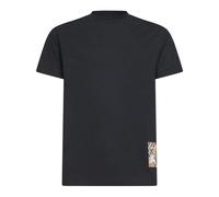 Burberry - Check Label T-Shirt - Homme - Tops - Noir - Taille: S