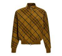 Burberry - Check Print Jacket - Homme - Vestes - Jaune - Taille: L