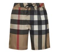 Burberry - Check Swim Shorts - Homme - Maillots de bain - Multicolore - Taille: XS