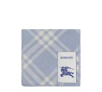 Burberry - Check Wool Scarf - unisex - Accessoires - Bleu - Taille: ONE Size
