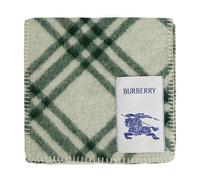 Burberry - Check Wool Scarf - unisex - Accessoires - Vert - Taille: ONE Size