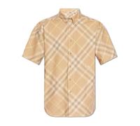 Burberry - Chemise à Carreaux - Homme - Chemises - Beige - Taille: M