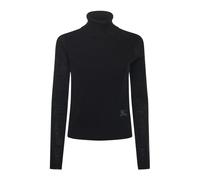 Burberry - Col roulés - Femme - Pulls - Noir - Taille: 38 FR