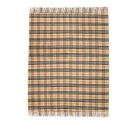 Burberry - Couverture Check en cachemire beige - unisex - Accessoires - Beige - Taille: ONE Size