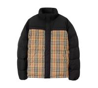 Burberry - Doudoune réversible à carreaux - Homme - Vestes - Noir - Taille: M