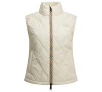 BURBERRY doudoune sans manches en nylon femme blanche - S