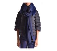 Burberry - Écharpe à capuche matelassée - Femme - Accessoires - Bleu - Taille: ONE Size