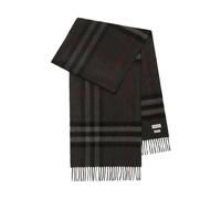 Burberry - Écharpe à Carreaux à Franges - Femme - Accessoires - Multicolore - Taille: ONE Size