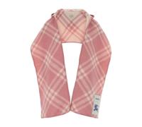 Burberry - Écharpe à Carreaux Brodés - unisex - Accessoires - Rose - Taille: ONE Size