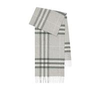Burberry - Écharpe en cachemire à carreaux - unisex - Accessoires - Gris - Taille: ONE Size