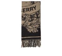 BURBERRY écharpe en cachemire femme beige - UNI