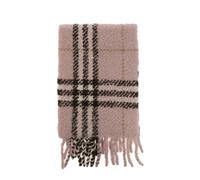 Burberry - Écharpe large en laine à carreaux - unisex - Accessoires - Rose - Taille: ONE Size