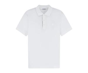 Burberry - EKD Cotton Polo - Homme - Tops - Blanc - Taille: S