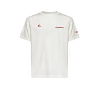 Burberry - EKD Cotton T-Shirt - Homme - Tops - Blanc - Taille: M