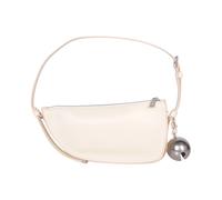 Burberry - Élégant sac bandoulière en cuir avec fermeture éclair - Femme - Sacs - Blanc - Taille: ONE Size